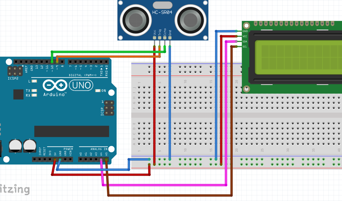 LiquidCrystal_I2C ve dht11 bağlantısı