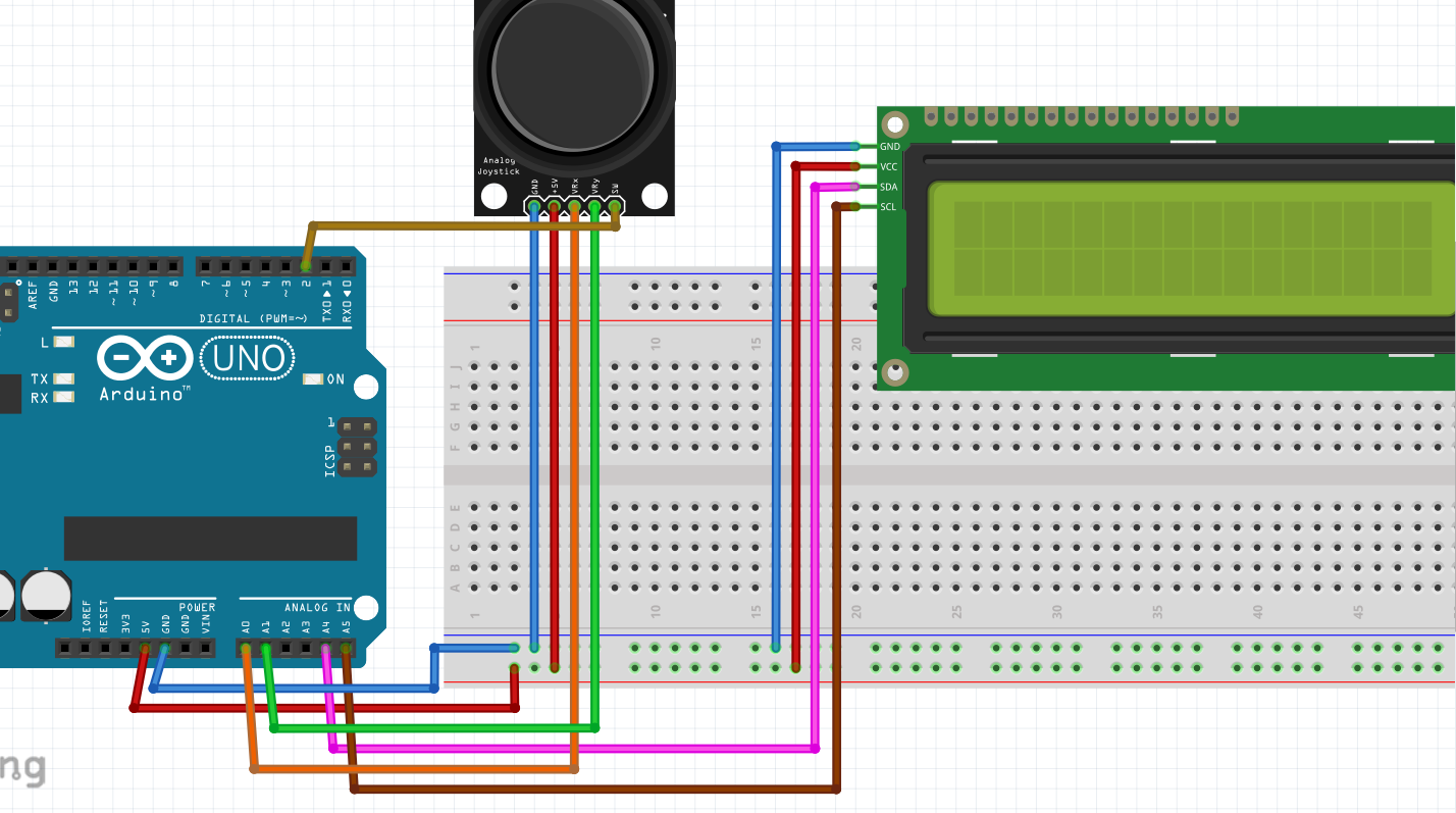 I2c led devre şeması